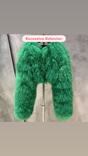Load image into Gallery viewer, Custom Mongolian Fur Cropped Jacket