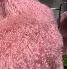 Load image into Gallery viewer, Custom Mongolian Fur Cropped Jacket