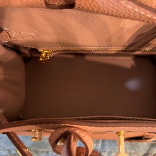 Load image into Gallery viewer, (Togo Leather) Mauve Sloan Bag (gold)