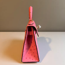 Load image into Gallery viewer, Genuine Ostrich Skin 19cm Mini Bag