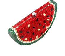 Load image into Gallery viewer, Handmade Watermelon Crystal Clutch