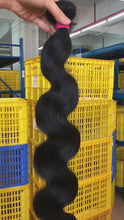 Load and play video in Gallery viewer, Premium Virgin Brazilian Deep Wave Hair Bundle - 100% Cuticle Intact