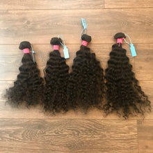 Load image into Gallery viewer, Premium Virgin Brazilian Deep Wave Hair Bundle - 100% Cuticle Intact