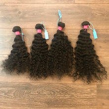 Load image into Gallery viewer, Premium Virgin Brazilian Deep Wave Hair Bundle - 100% Cuticle Intact