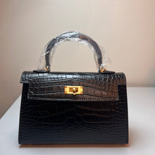 Load image into Gallery viewer, Non Branded-No Logo (Embossed Croc) mini bag (gold)
