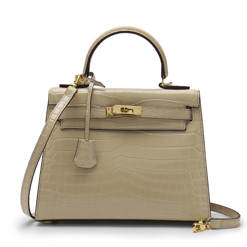 Kelli Bag Crocodile (gold)