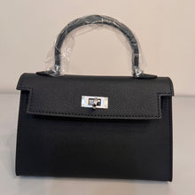 Load image into Gallery viewer, Non Branded-No Logo (Epsom Leather) mini bag (silver)
