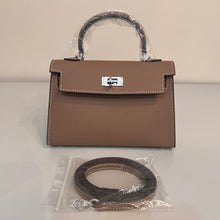 Load image into Gallery viewer, Non Branded-No Logo (Epsom Leather) mini bag (silver)
