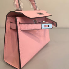 Load image into Gallery viewer, Non Branded-No Logo (Epsom Leather) mini bag (silver)
