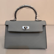 Load image into Gallery viewer, Non Branded-No Logo (Epsom Leather) mini bag (silver)
