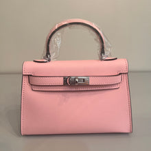 Load image into Gallery viewer, Non Branded-No Logo (Epsom Leather) mini bag (silver)
