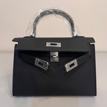 Load image into Gallery viewer, Non Branded-No Logo (Epsom Leather) mini bag (silver)
