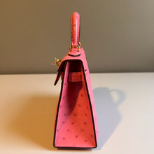 Load image into Gallery viewer, Genuine Ostrich Skin 19cm Mini Bag
