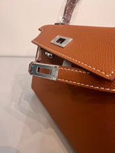 Load image into Gallery viewer, Non Branded-No Logo (Epsom Leather) mini bag (silver)
