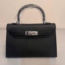 Load image into Gallery viewer, Non Branded-No Logo (Epsom Leather) mini bag (silver)
