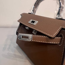 Load image into Gallery viewer, Non Branded-No Logo (Epsom Leather) mini bag (silver)
