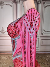 Load image into Gallery viewer, Crystal Long-Sleeve Mermaid
Gown

