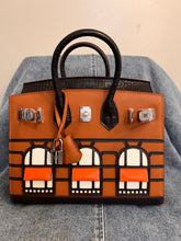 Load image into Gallery viewer, Non Branded-No Logo Window Epsom leather featuring an embossed crocodile print. (silver)
