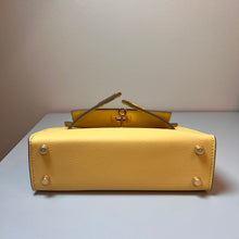 Load image into Gallery viewer, Non Branded-No Logo (Epsom Leather) mini bag (gold)
