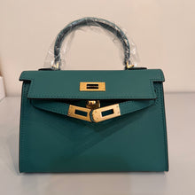 Load image into Gallery viewer, Non Branded-No Logo (Epsom Leather) mini bag (gold)
