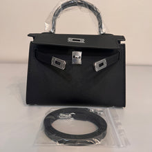 Load image into Gallery viewer, Non Branded-No Logo (Epsom Leather) mini bag (silver)
