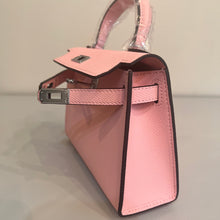 Load image into Gallery viewer, Non Branded-No Logo (Epsom Leather) mini bag (silver)
