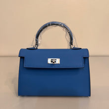 Load image into Gallery viewer, Non Branded-No Logo (Epsom Leather) mini bag (silver)

