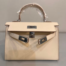Load image into Gallery viewer, Non Branded-No Logo (Epsom Leather) mini bag (silver)
