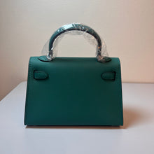 Load image into Gallery viewer, Non Branded-No Logo (Epsom Leather) mini bag (silver)
