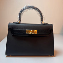 Load image into Gallery viewer, Non Branded-No Logo (Epsom Leather) mini bag (gold)

