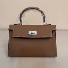 Load image into Gallery viewer, Non Branded-No Logo (Epsom Leather) mini bag (silver)
