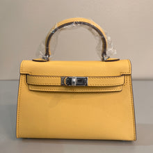 Load image into Gallery viewer, Non Branded-No Logo (Epsom Leather) mini bag (silver)
