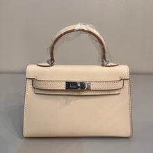Load image into Gallery viewer, Non Branded-No Logo (Epsom Leather) mini bag (silver)
