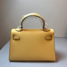 Load image into Gallery viewer, Non Branded-No Logo (Epsom Leather) mini bag (gold)
