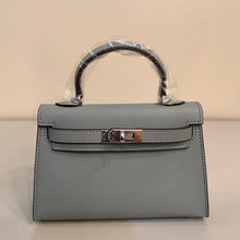 Load image into Gallery viewer, Non Branded-No Logo (Epsom Leather) mini bag (silver)
