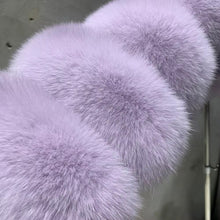 Load image into Gallery viewer, Gorgeous Cropped Real Fox Fur Coat – Stylish, Cozy, and Totally Insta-Worthy!
