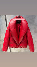 Load image into Gallery viewer, Custom Leather Puffer Jacket
