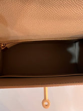 Load image into Gallery viewer, (Epsom Leather) Taupe/Brown (gold)
