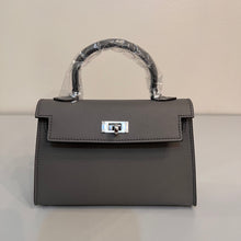 Load image into Gallery viewer, Non Branded-No Logo (Epsom Leather) mini bag (silver)
