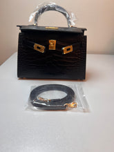 Load image into Gallery viewer, Non Branded-No Logo (Embossed Croc) mini bag (gold)
