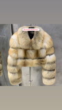 Load image into Gallery viewer, A Day in the Life of This Golden Fox Fur Coat
