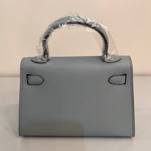 Load image into Gallery viewer, Non Branded-No Logo (Epsom Leather) mini bag (silver)

