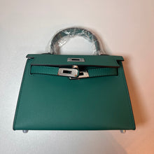 Load image into Gallery viewer, Non Branded-No Logo (Epsom Leather) mini bag (silver)
