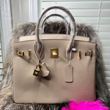 Load image into Gallery viewer, (Epsom Leather) Taupe Sloan Bag 30cm
