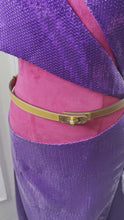 Load and play video in Gallery viewer, Non Branded-No Logo Lock Belt with Belt Bag (Brown)
