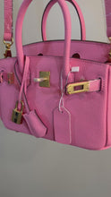 Load and play video in Gallery viewer, (Togo Leather) Light Pink Sloan Bag (gold)

